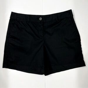 Ann Taylor LOFT Women’s 100% Cotton Black Shorts Size 6